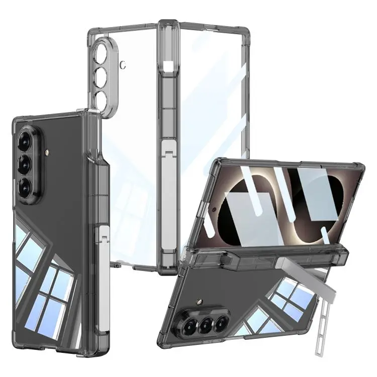 Custodia con cerniera airbag e supporto per Galaxy Z Fold8 Ultra 5G e Samsung