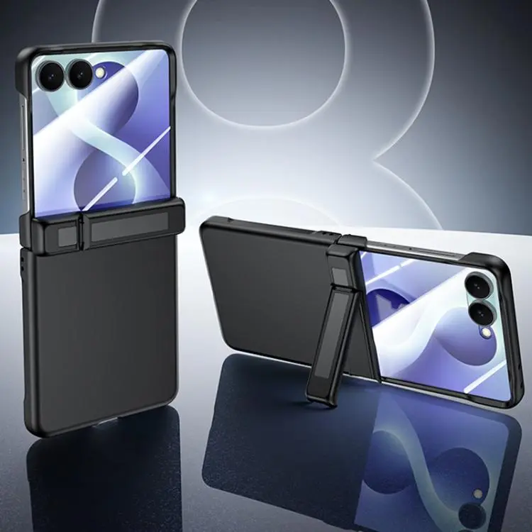 Custodia con cerniera in policarbonato per Galaxy Z Flip8 5G con pellicola