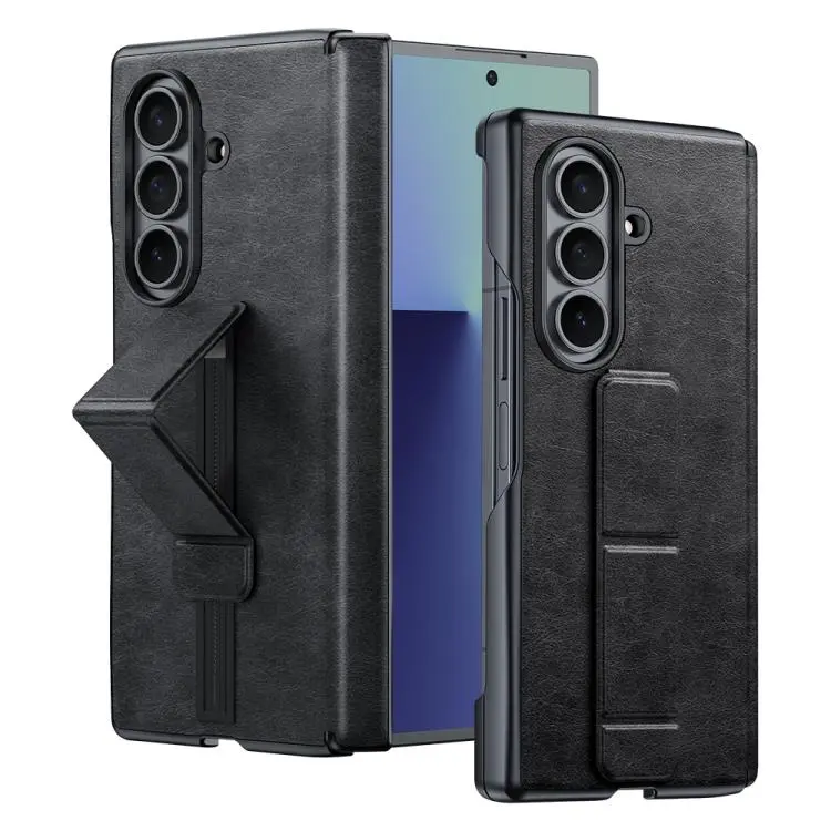 Custodia con cinturino da polso in ecopelle per Galaxy Z Fold7 5G