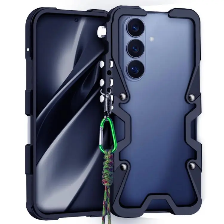 Custodia con cornice in metallo per Samsung Galaxy S26+ 5G con design a