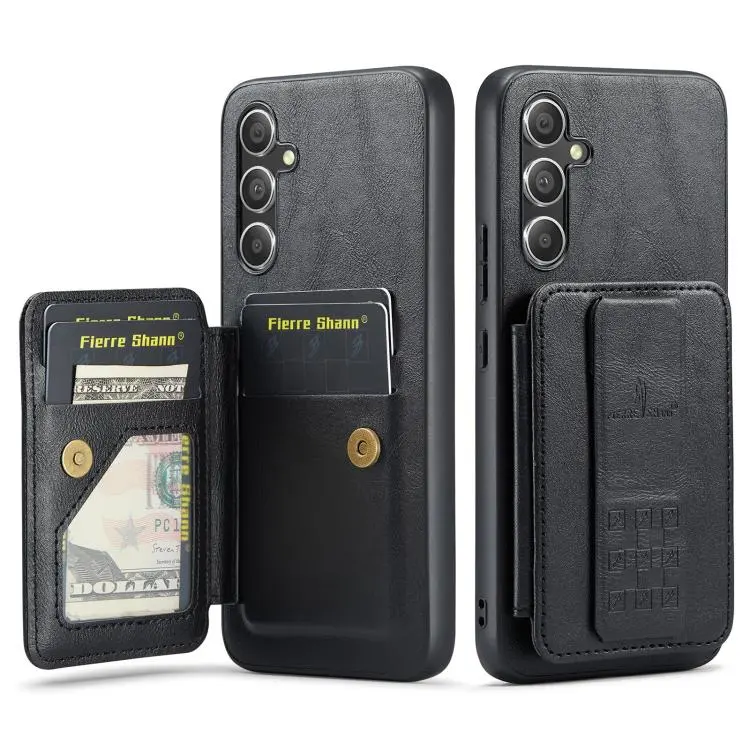 Custodia con porta carte in pelle per Samsung Galaxy S25+ e S25 Ultra 5G