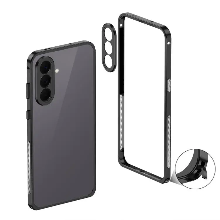 Custodia con telaio in metallo per Samsung Galaxy A57 5G con dissipazione del