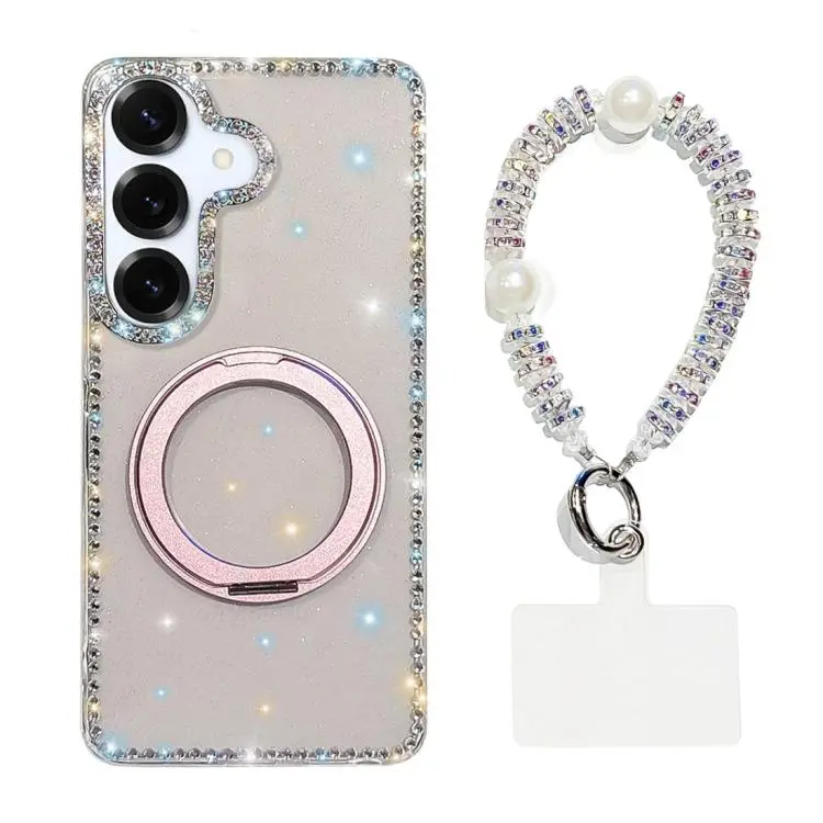 Custodia Diamond IMD con supporto magnetico e cinturino per Samsung Galaxy S24 e