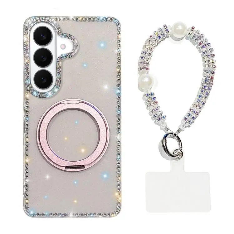 Custodia Diamond IMD con supporto magnetico e cinturino per Samsung Galaxy S26+