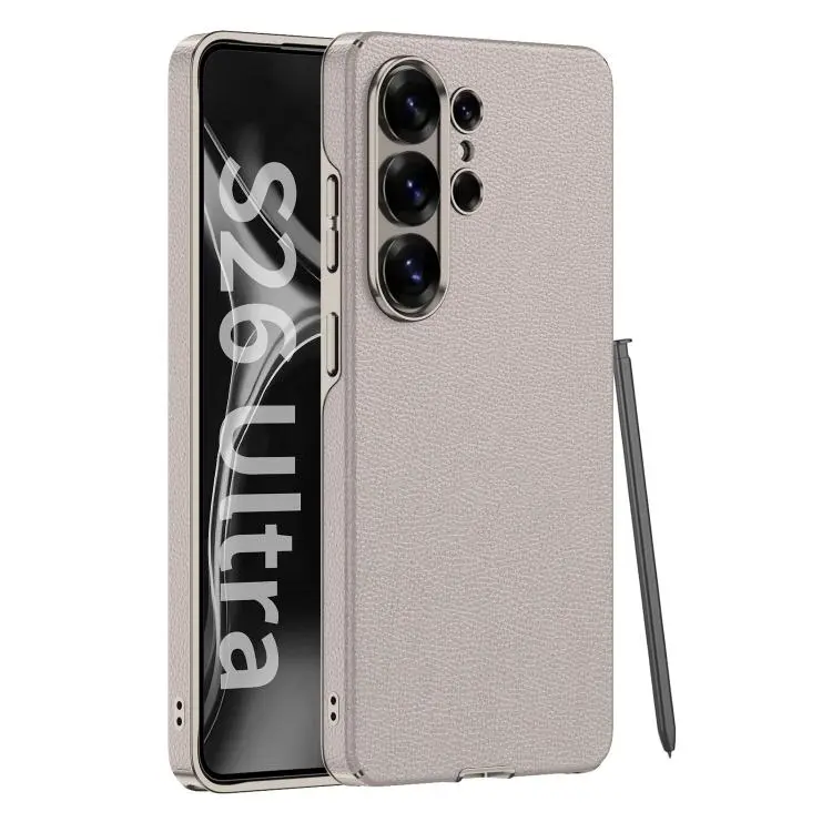 Custodia in ecopelle curva con copertura completa per Samsung Galaxy S26 Ultra