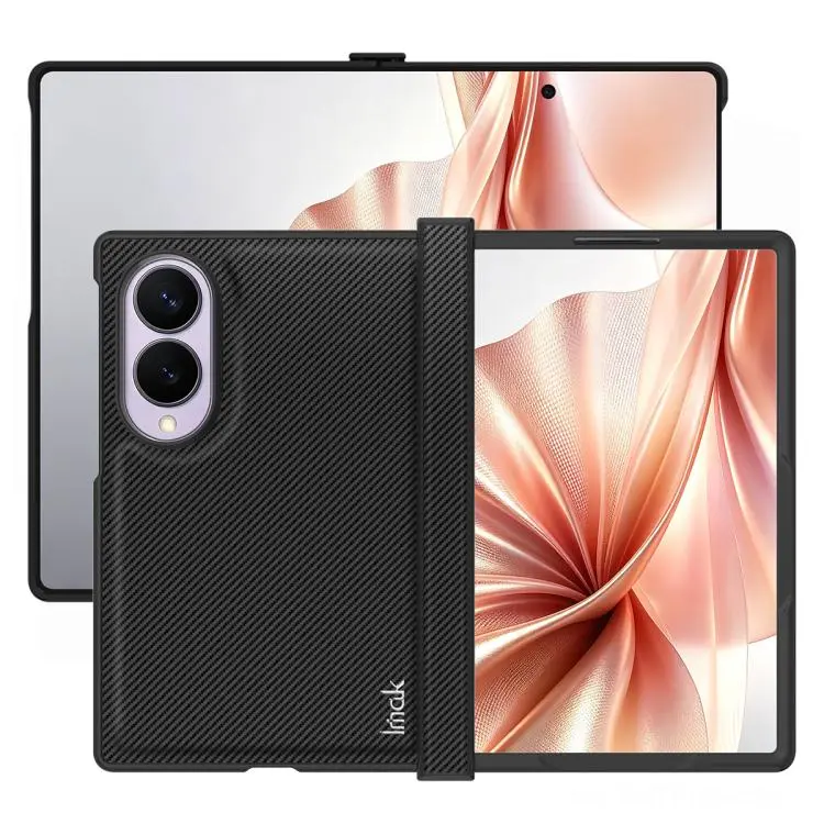 Custodia in fibra di carbonio PU + PC per Galaxy Z Fold8, Fold8 Ultra e Flip8 5G