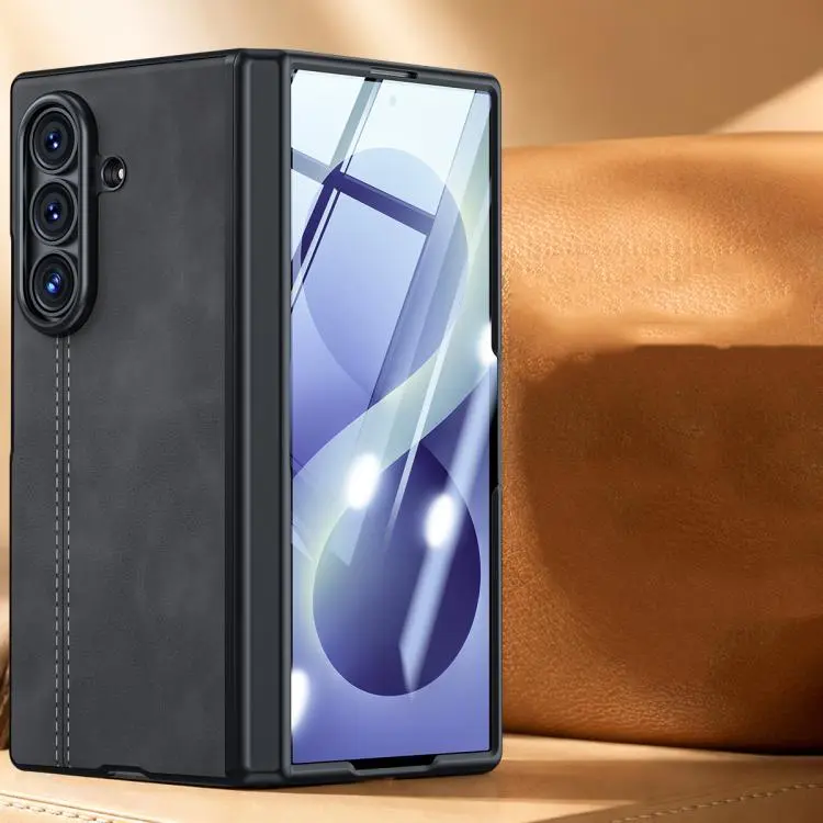 Custodia in pelle con cerniera magnetica per Galaxy Z Fold8 Ultra e Flip8 5G