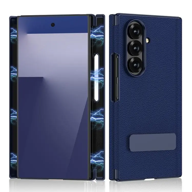 Custodia in pelle con supporto girevole per Samsung Galaxy Z TriFold