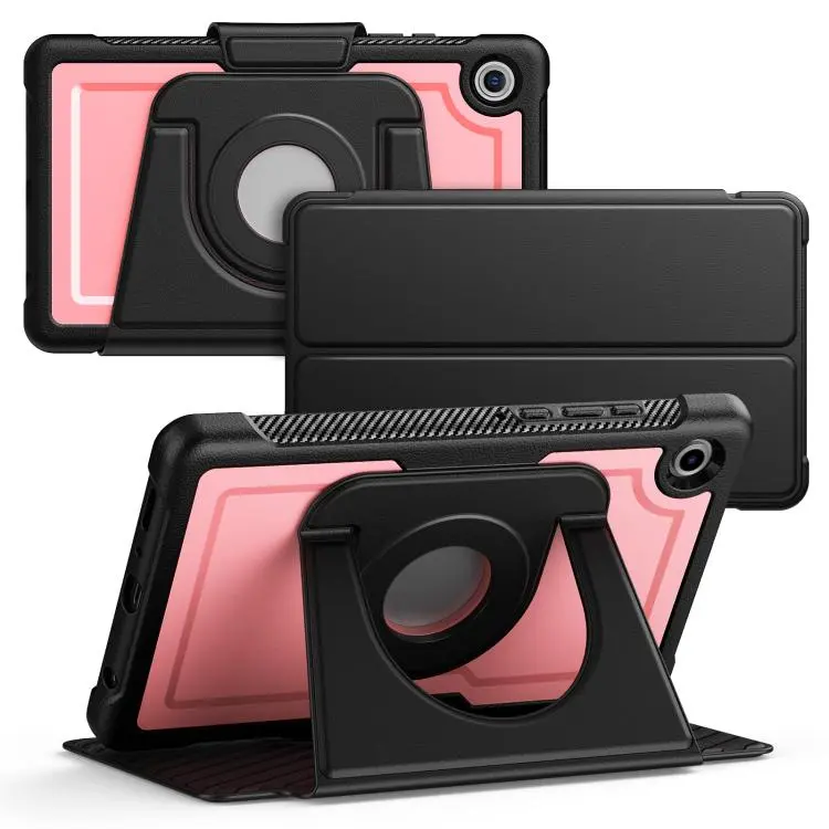 Custodia in pelle con supporto magnetico girevole per Samsung Galaxy Tab A11+ e