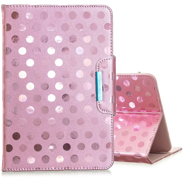 Custodia in pelle flip orizzontale con supporto per tablet 10 pollici