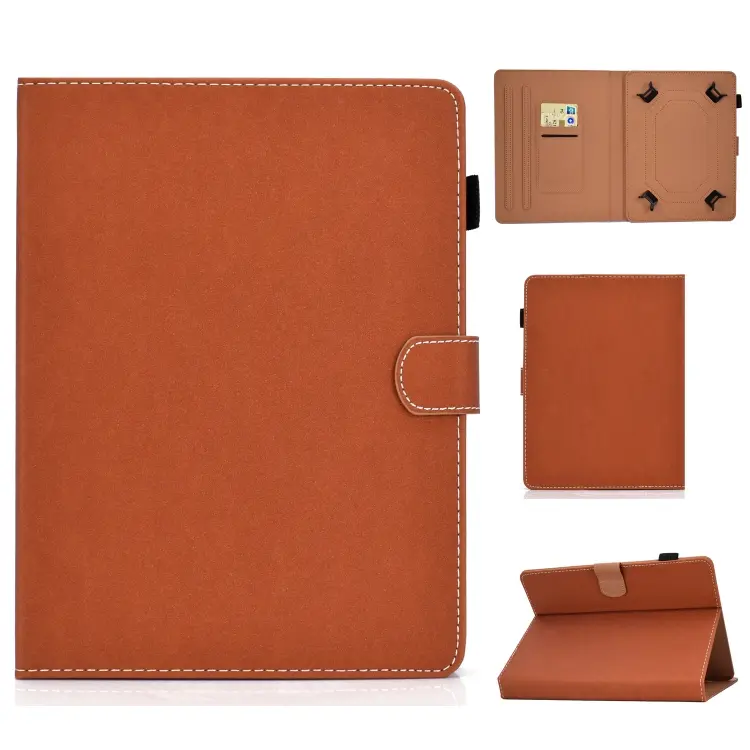 Custodia in pelle flip orizzontale magnetica universale per tablet 7-10 pollici