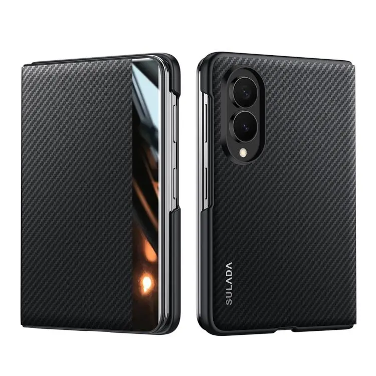 Custodia in pelle Kevlar con finestra per Galaxy Z Fold8 5G e Galaxy Z Fold8