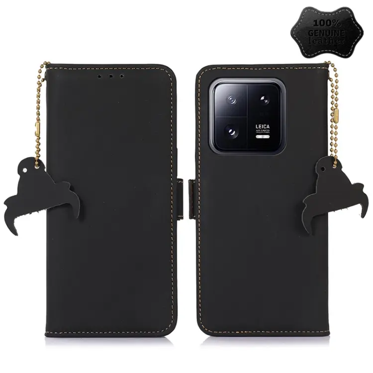 Custodia in pelle magnetica RFID per Xiaomi 13 e Xiaomi 13 Pro