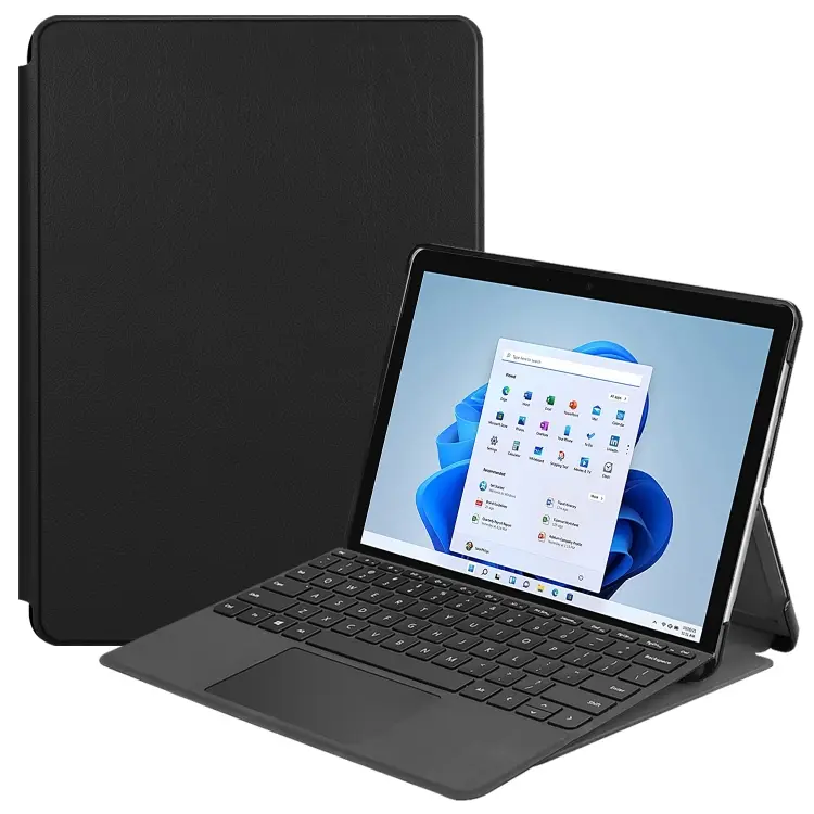 Custodia in pelle per tablet con supporto per Microsoft Surface Pro 8
