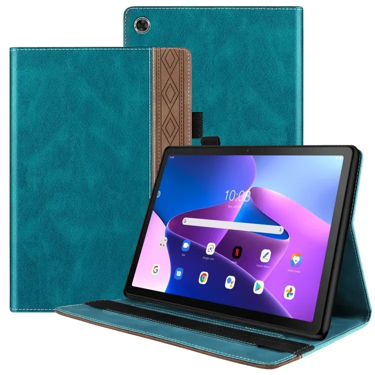 Custodia in pelle per tablet serie Splicing, For Lenovo Tab M10 Plus 3rd Gen, For Huawei MatePad SE