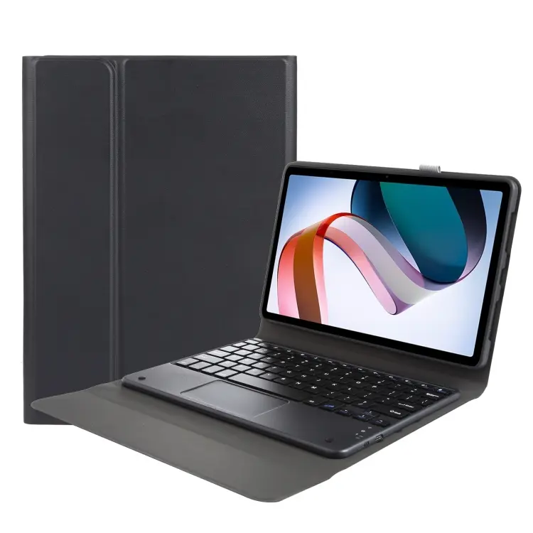 Custodia in pelle per tastiera Bluetooth ultrasottile con touchpad, For Xiaomi Redmi Pad SE, For Xiaomi Redmi Pad