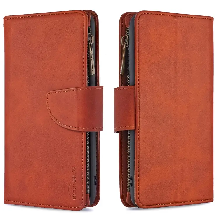 Custodia in pelle PU con cerniera magnetica per Huawei P40 Lite, P40 Pro, P