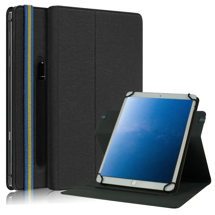 Custodia in pelle universale per tablet 10 inch a vibrazione orizzontale con