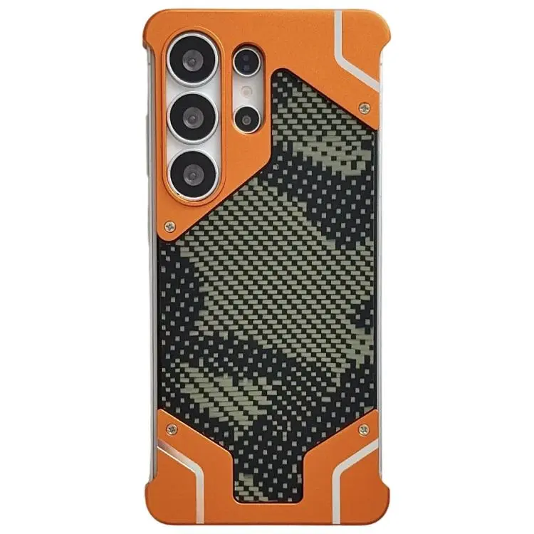 Custodia magnetica Armor senza cornice con motivo mimetico per Galaxy S26 Ultra