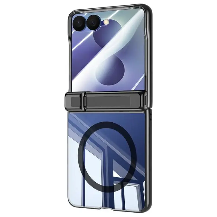 Custodia magnetica con cerniera trasparente per Galaxy Z Flip8 5G