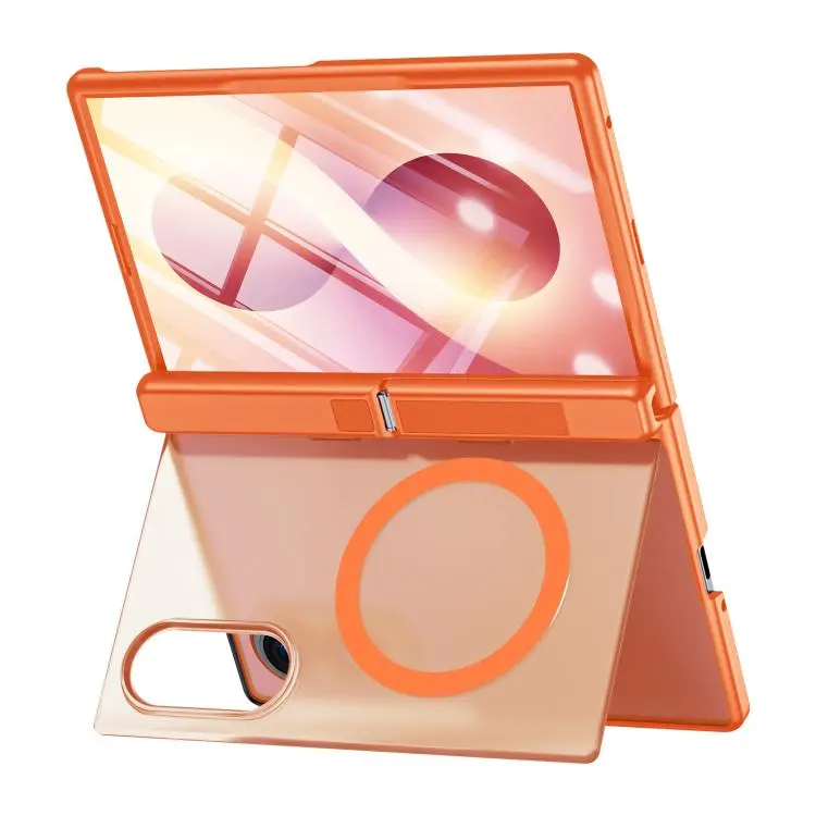 Custodia magnetica con guscio e pellicola traslucidi per Galaxy Z Fold8 5G