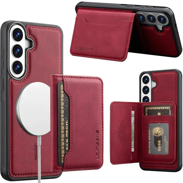 Custodia magnetica con porta carte RFID per Galaxy A18, A57, A37 e A17
