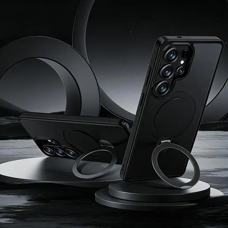 Custodia magnetica con supporto girevole per Samsung Galaxy S26 Ultra 5G