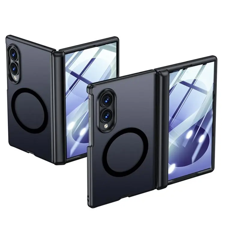 Custodia magnetica effetto pelle traslucida per Galaxy Z Fold8 5G e Galaxy Z