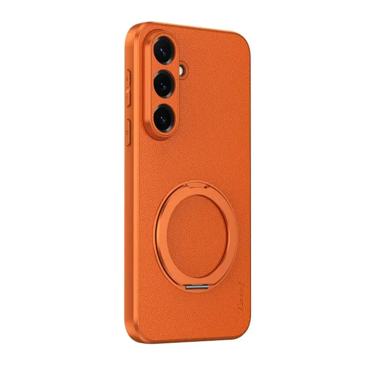 Custodia magnetica in ecopelle vegana con supporto girevole 360° per Galaxy S26+
