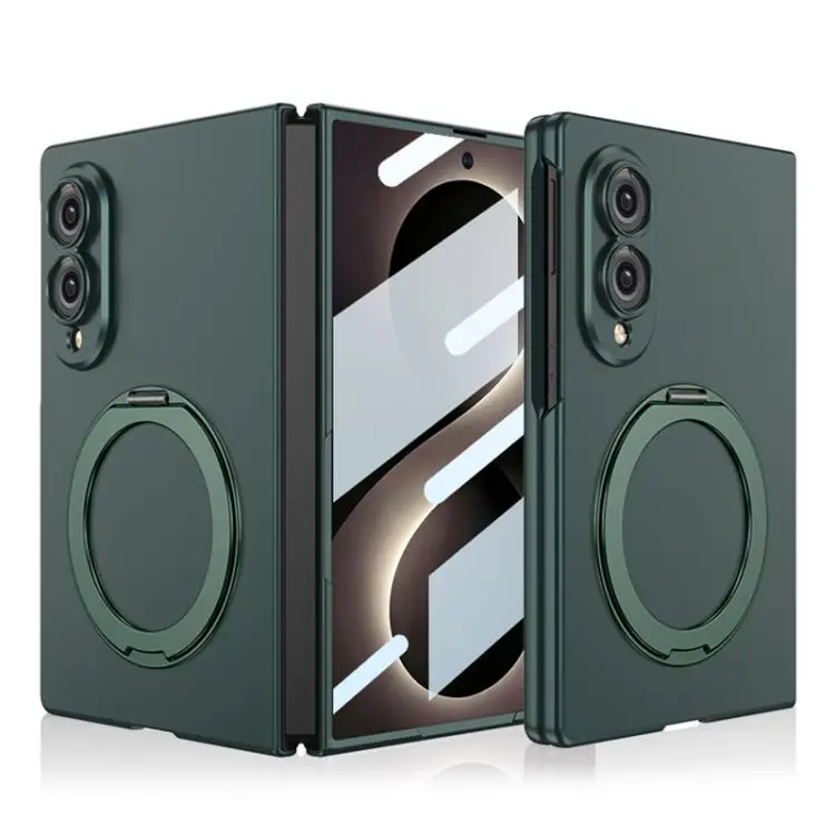 Custodia magnetica integrale ultrasottile con supporto girevole per Galaxy Z