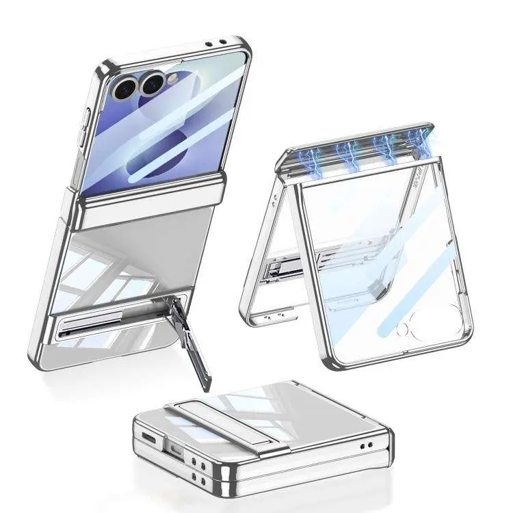 Custodia magnetica integrata GKK con supporto per Galaxy Z Flip8 5G