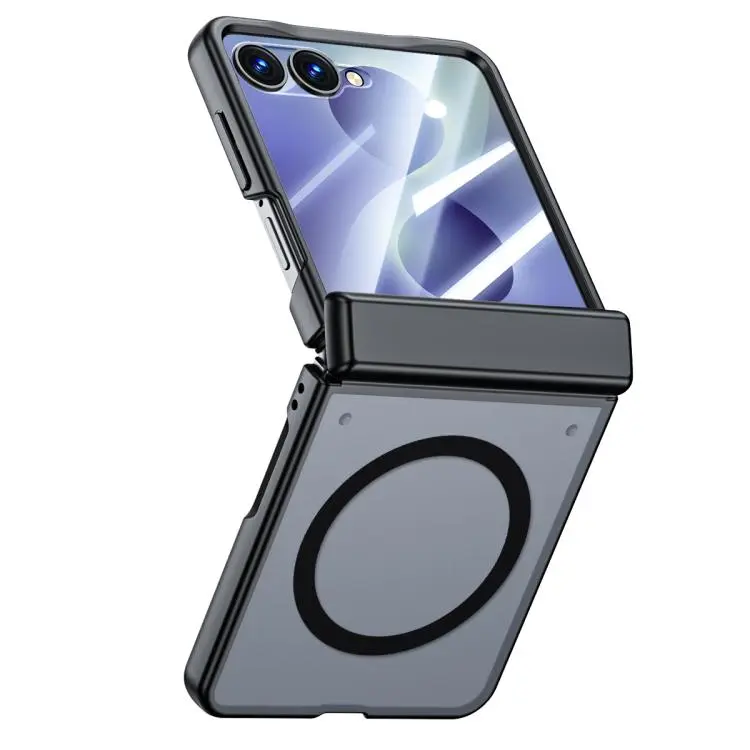 Custodia magnetica traslucida con guscio e pellicola integrati per Galaxy Z