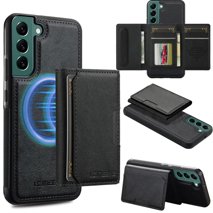Custodia Magsafe con custodia RFID staccabile per Samsung Galaxy S22+, S22, S21