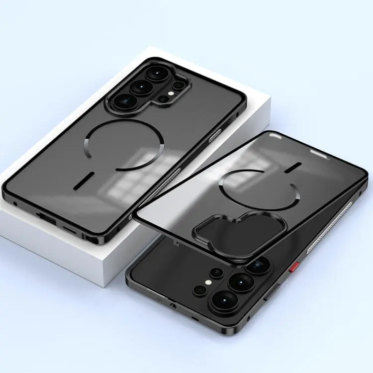 Custodia MagSafe satinata con cornice in metallo per Galaxy S26 Ultra 5G