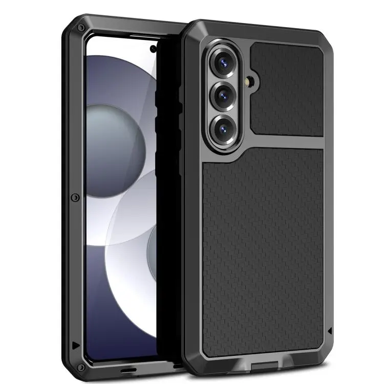 Custodia metallo tripla protezione con dissipazione calore per Samsung Galaxy