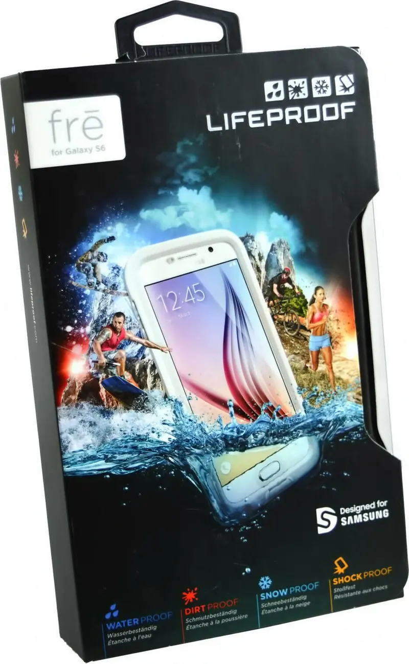 custodia originale Lifeproof FRE per Samsung Galaxy S6
