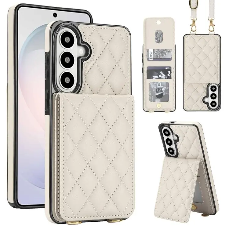 Custodia per cellulare a tracolla romboidale con protezione RFID per Galaxy A57