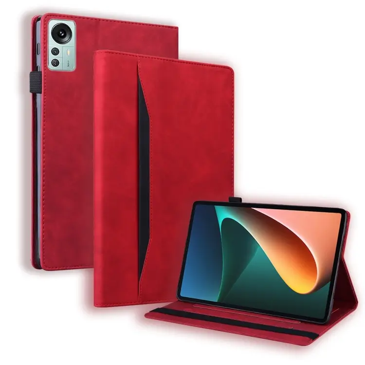 Custodia per tablet in pelle flip orizzontale antiurto aziendale, For Xiaomi Pad 5 Pro 12.4 inch, For Lenovo Tab P11 Pro Gen 2, For Lenovo Tab M10 Plus 10.6 3rd Gen 2022