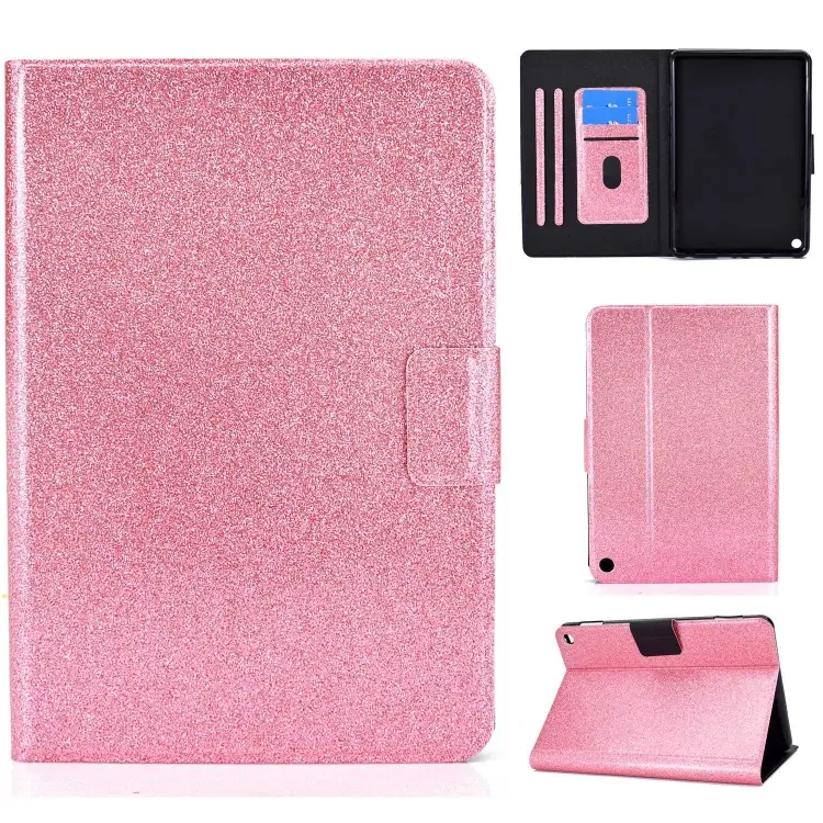 Custodia per tablet in pelle glitter polvere intelligente, For Amazon Fire Max 11 2023