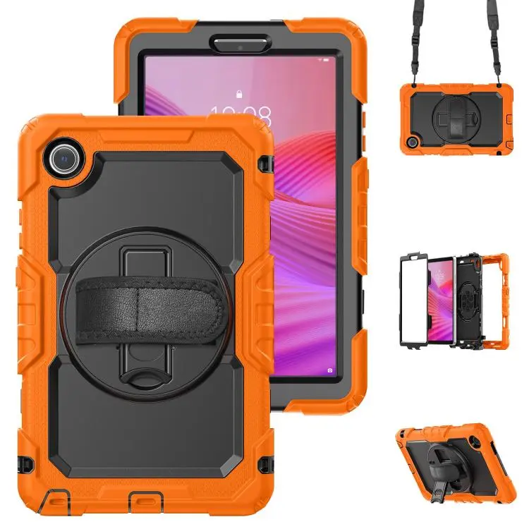 Custodia per tablet PC ibrido in silicone con tracolla, For Lenovo Tab K9 / Tab One, For Lenovo Tab 10.1 / ZhaoYang K10c