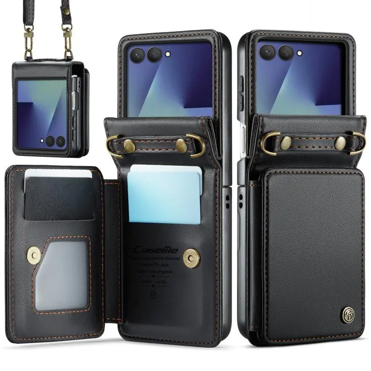 Custodia per telefono CaseMe C22 con slot carte e protezione RFID per Galaxy Z
