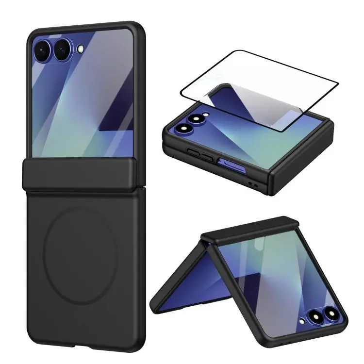 Custodia per telefono pieghevole con cerniera magnetica e copertura completa per