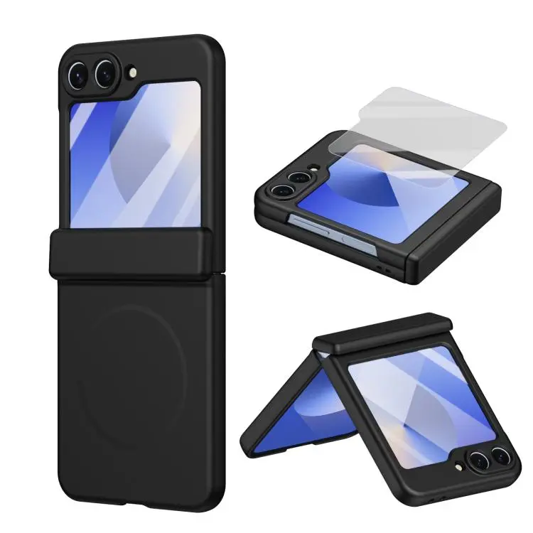 Custodia per telefono pieghevole con cerniera magnetica per Galaxy Z Flip5