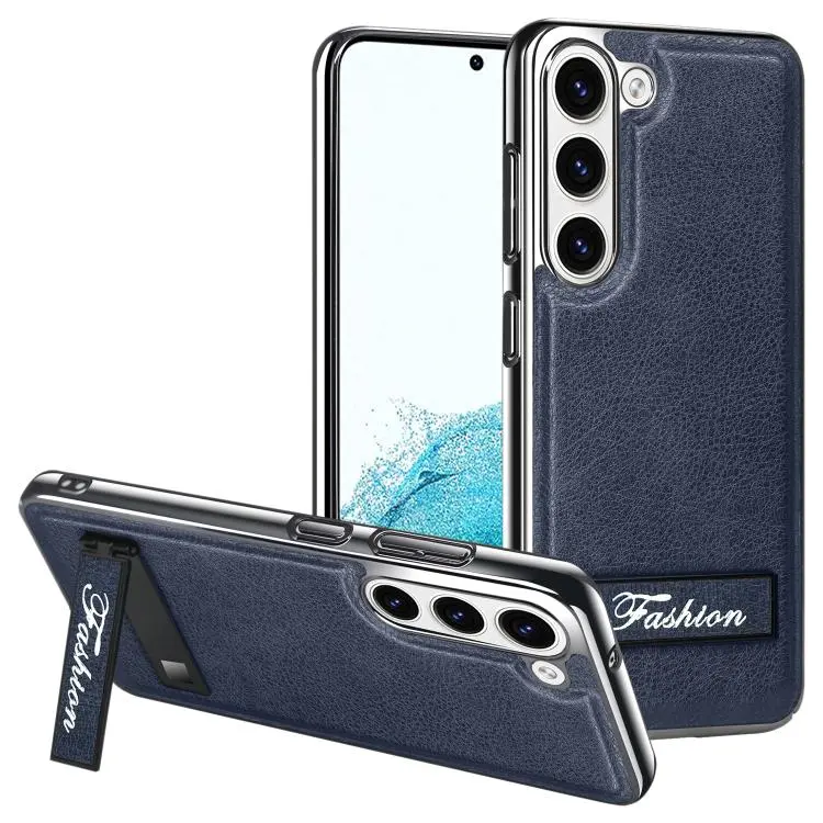 Custodia pieghevole antiurto con placcatura galvanica per Samsung Galaxy S22 5G
