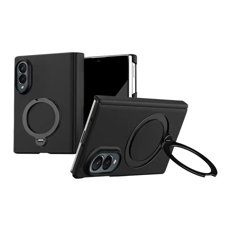 Custodia pieghevole con anello magnetico e pellicola integrata per Galaxy Z Fold