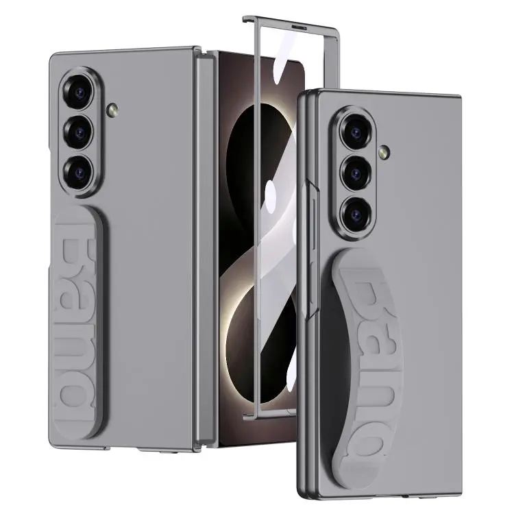 Custodia pieghevole con cinturino in silicone per Galaxy Z Fold8 Ultra 5G