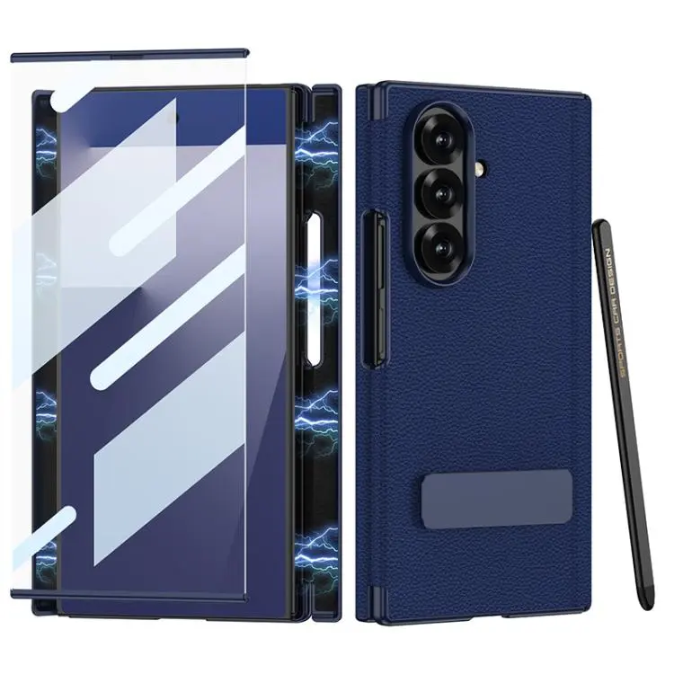Custodia pieghevole magnetica con supporto per Samsung Galaxy Z TriFold