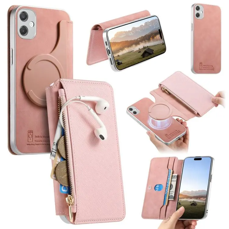 Custodia portafoglio con cerniera magnetica per Galaxy A05, A05s e A25 5G