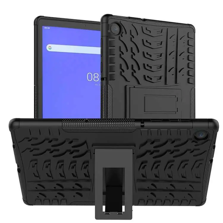 Custodia protettiva antiurto in TPU e PC per Lenovo Tab M10 Plus TB-X606F