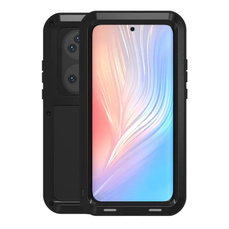 Custodia protettiva in metallo antiurto per Huawei P50 Pro